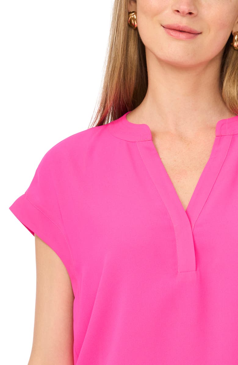 Vince Camuto Dolman Sleeve Top, Alternate, color, Hot Pink