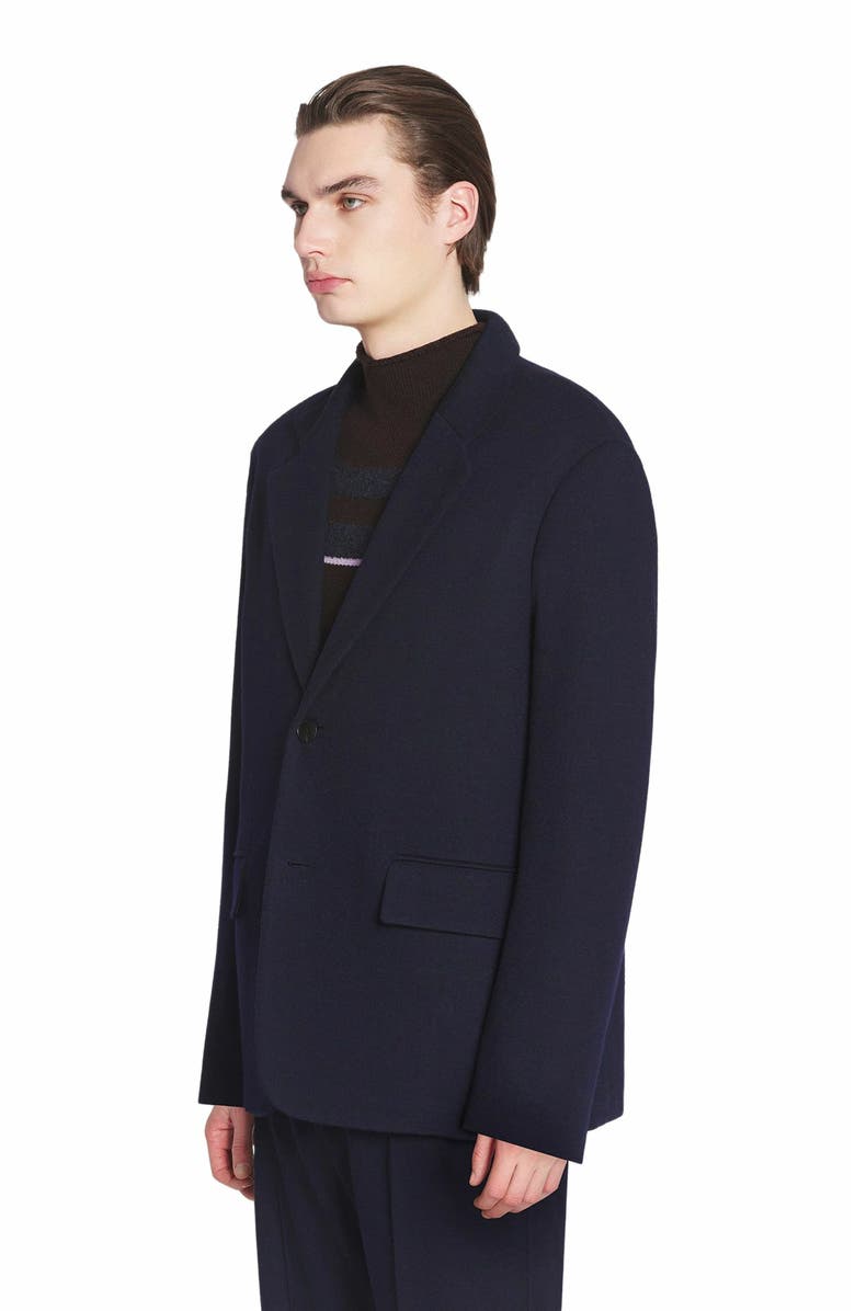 Lanvin Casual Single-Breasted Jacket, Alternate, color, 