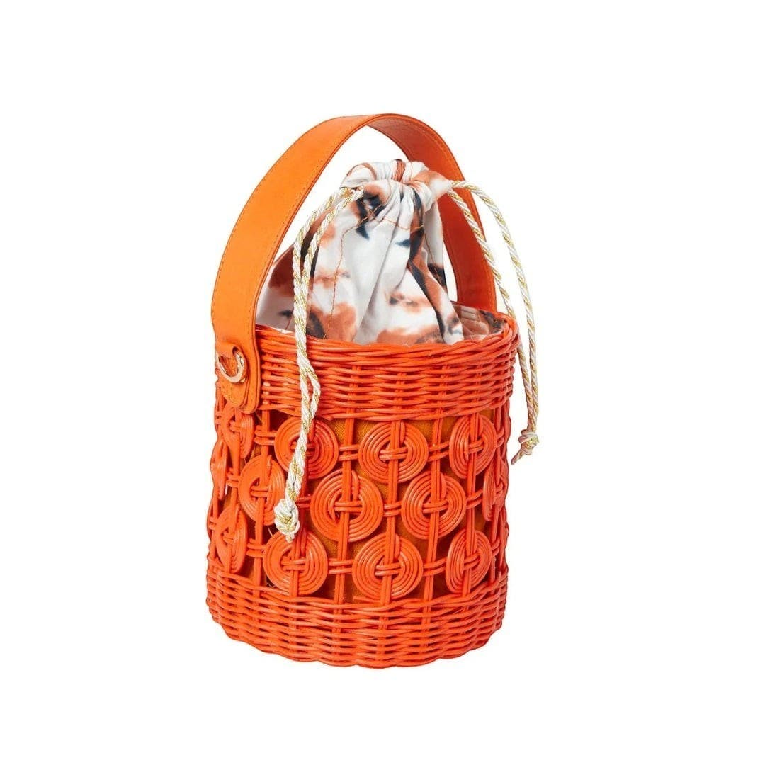 Maribella Bucket Bag, Alternate, color, Orange