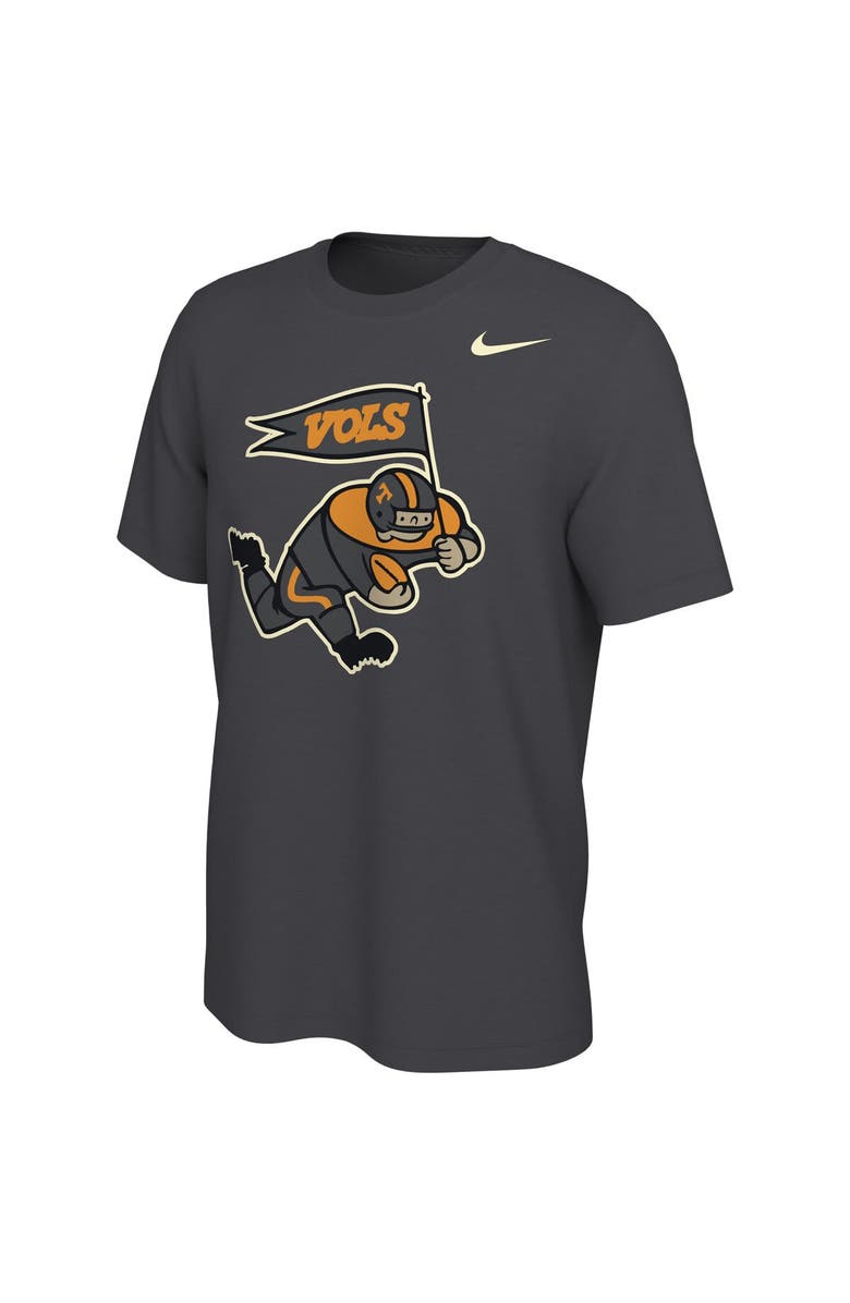 Nike Men's Nike  Anthracite Tennessee Volunteers Football Man Smokey T-Shirt, Alternate, color, Anthracite