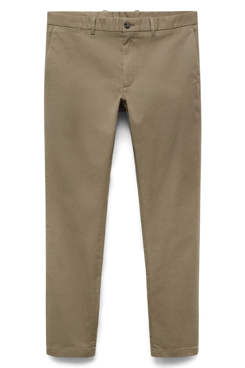 Barna Slim Fit Stretch Twill Chino Pants, Alternate, color, MINK GREY