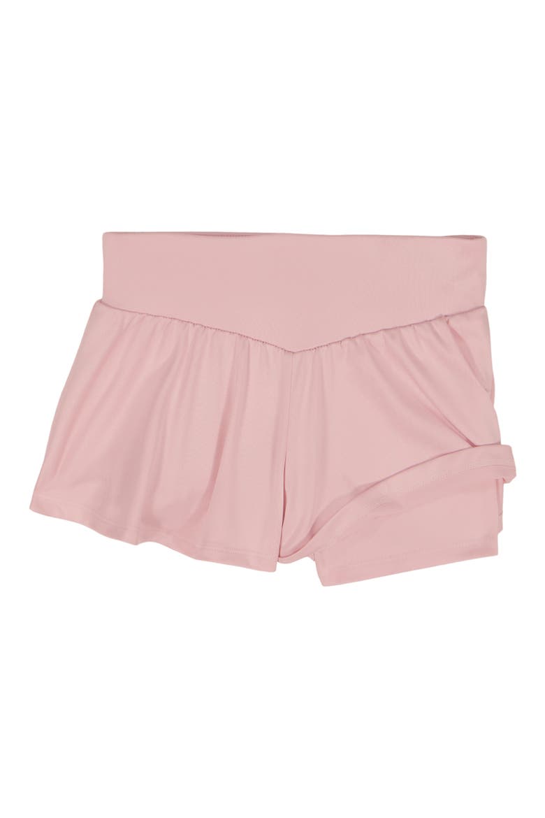 Kids' Graphic T-Shirt & Flare Shorts Set, Alternate, color, STONE