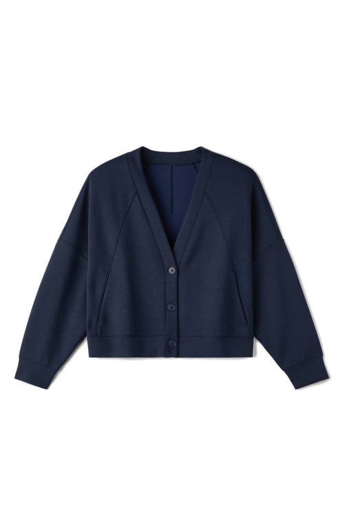 Rhone Dreamglow Cardigan In Blue