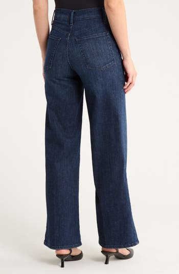 Le Slim Palazzo High Waist Wide Leg Jeans