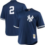 Mitchell & Ness Men's Mitchell & Ness Derek Jeter Navy New York Yankees Big & Tall Batting Practice Replica Player Jersey