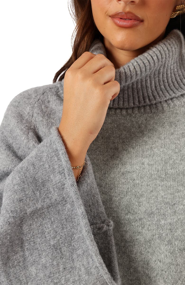 Petal & Pup Bindy Oversize Turtleneck Sweater, Alternate, color,