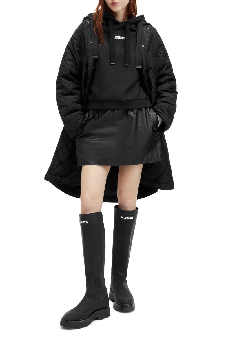 Fortuna Pippa Hoodie, Alternate, color, BLACK