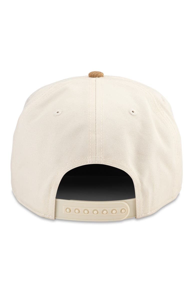 Men's American Needle White/Gold Vegas Golden Knights Burnett Adjustable Hat, Alternate, color, White