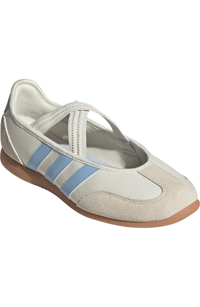 adidas <p>Barreda Mary Jane Sneaker (Women)</p>, Main, color, Off White/ Glow Blue/ Gum