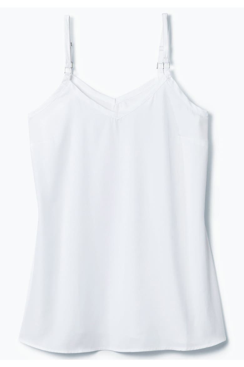 V Neck Cami, Alternate, color, WHITE