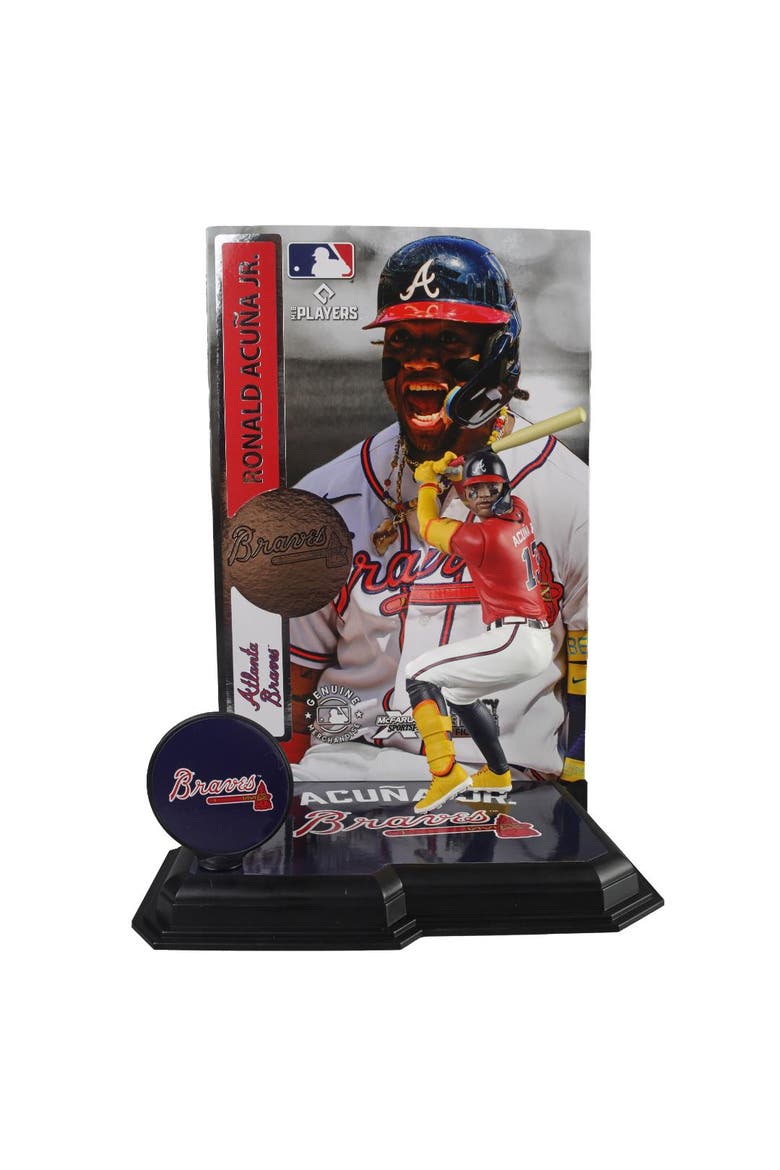 Ronald Acuna Jr. (Atlanta Braves) MLB 7" Figure McFarlane's SportsPicks CHASE, Main, color, Multi-Color