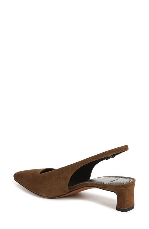 Vince Hart Slingback Pump In Brown