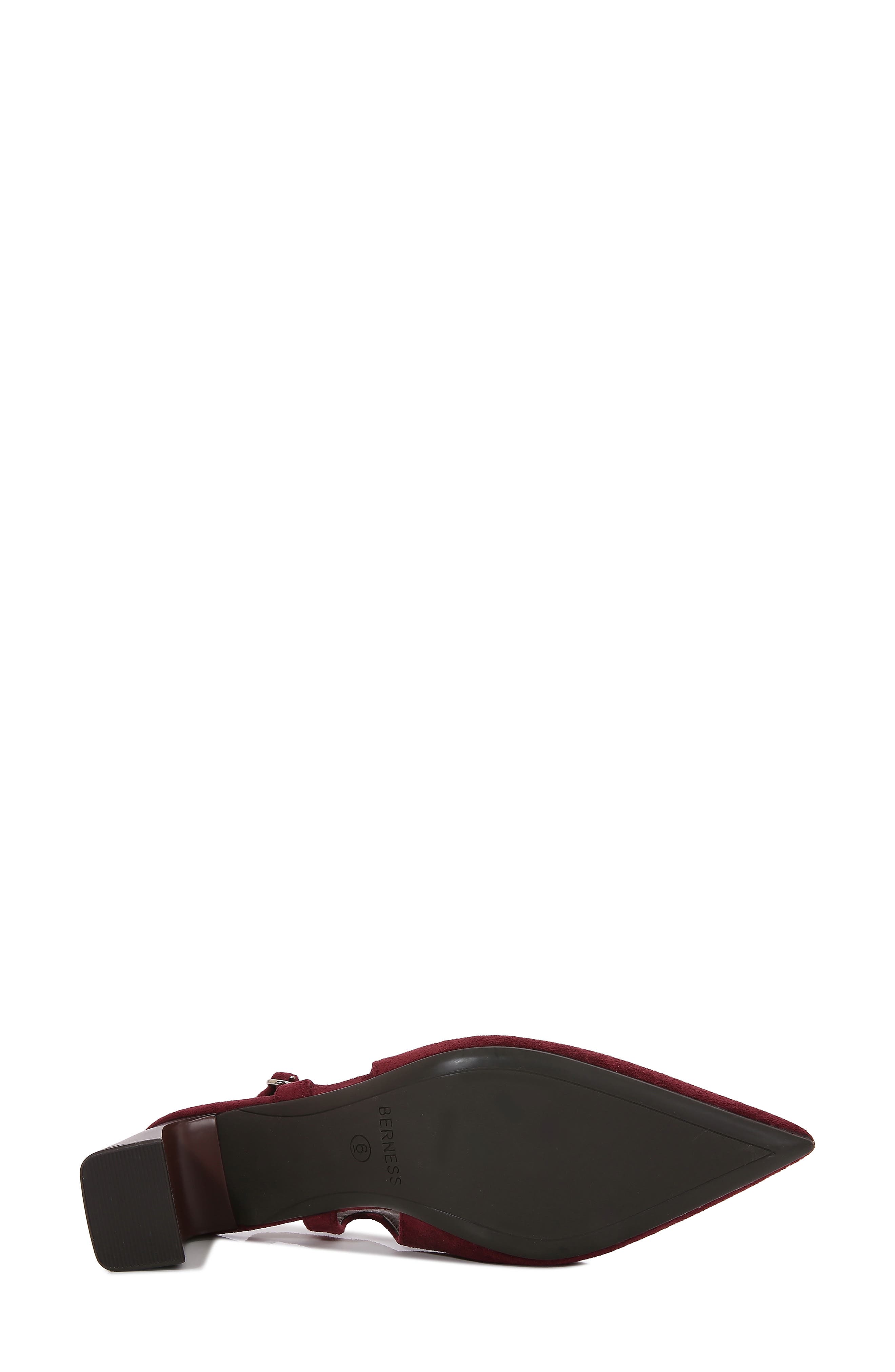 Margaret Faux Leather Slingback Pump, Alternate, color, WINE