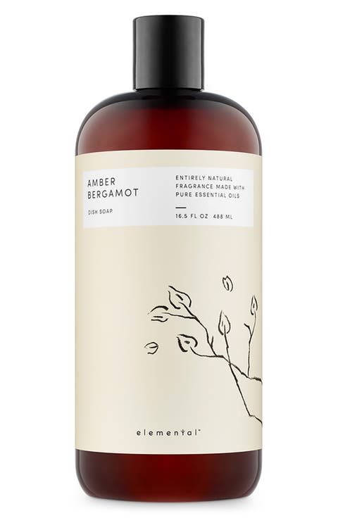 Elemental Amber Bergamot Dish Soap