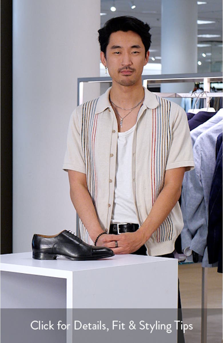 Adriano Cap Toe Oxford, sales video thumbnail