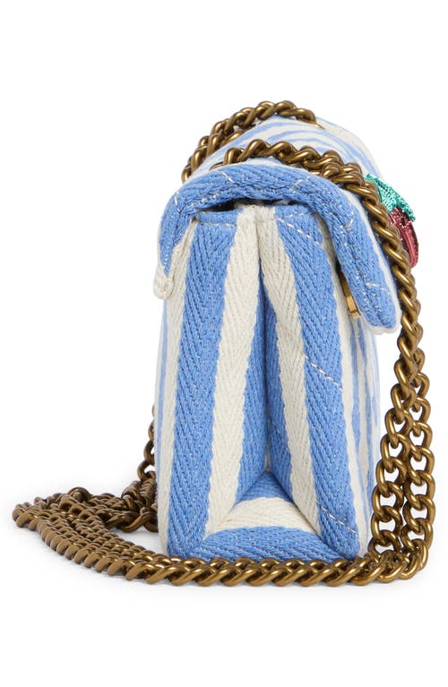 Kurt Geiger London Mini Kensington Strawberry Bag In Blue