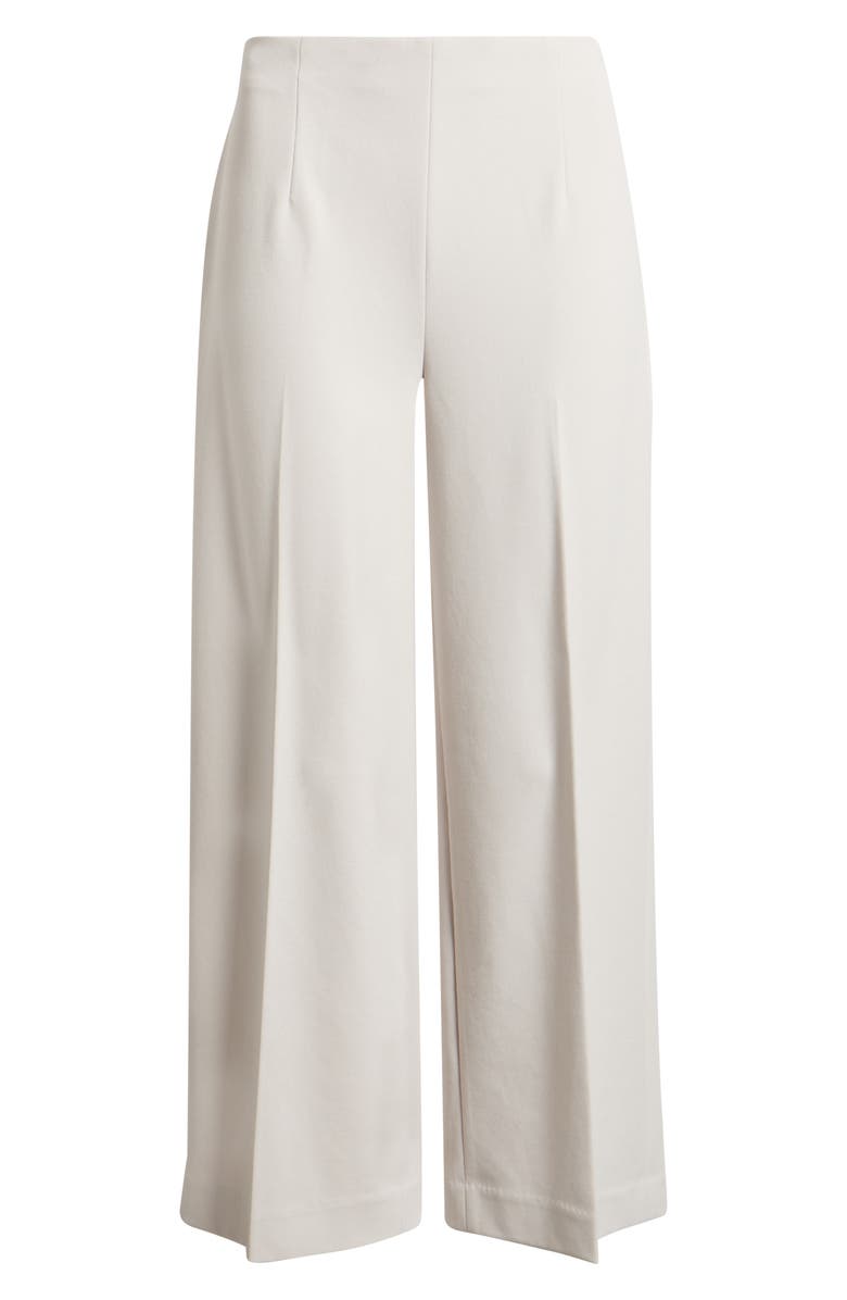 Anne Klein Pull-On Crop Wide Leg Pants, Alternate, color, Soft Pebble