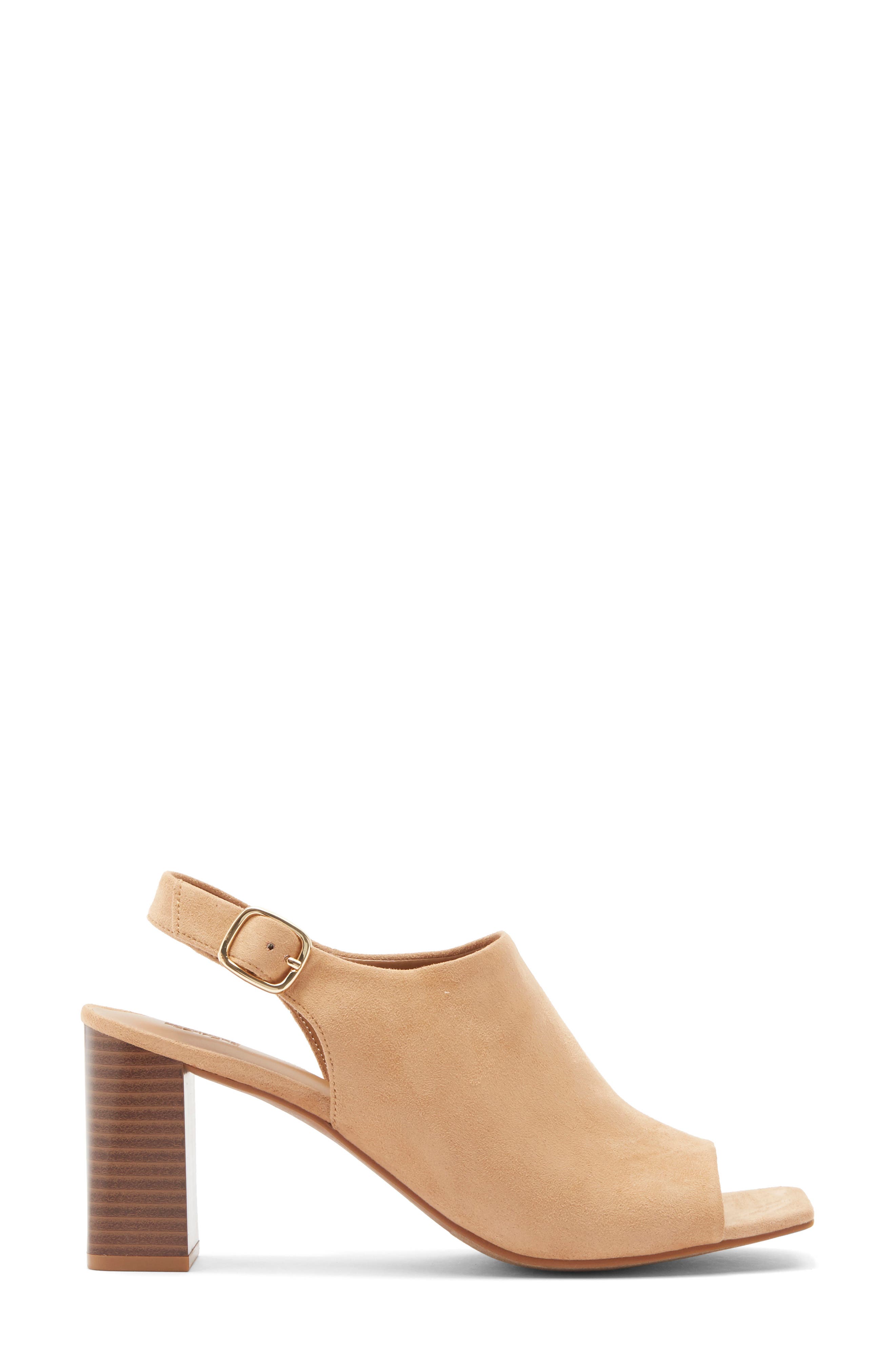 Hessa Slingback Heeled Sandal, Alternate, color, TAN DALE