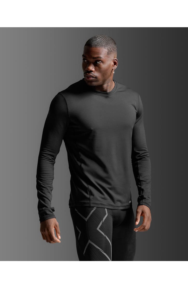 2XU Men's Ignition Shield Compression Tights, Alternate, color, Black/Silver Reflective