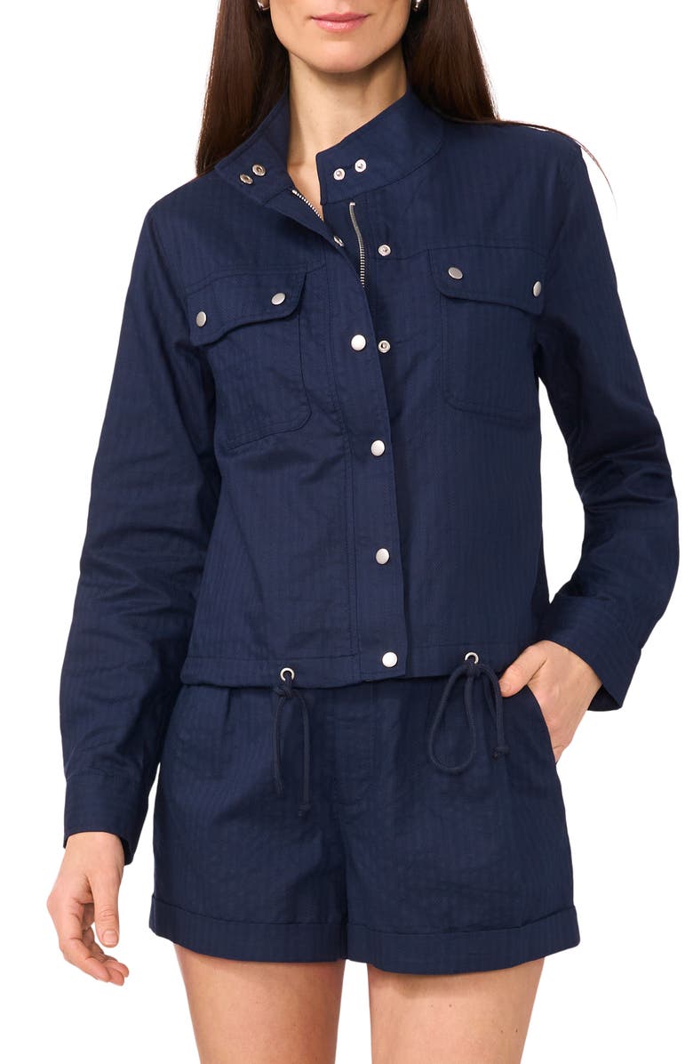 1.STATE Drawcord Hem Jacket, Main, color, Indigo Night