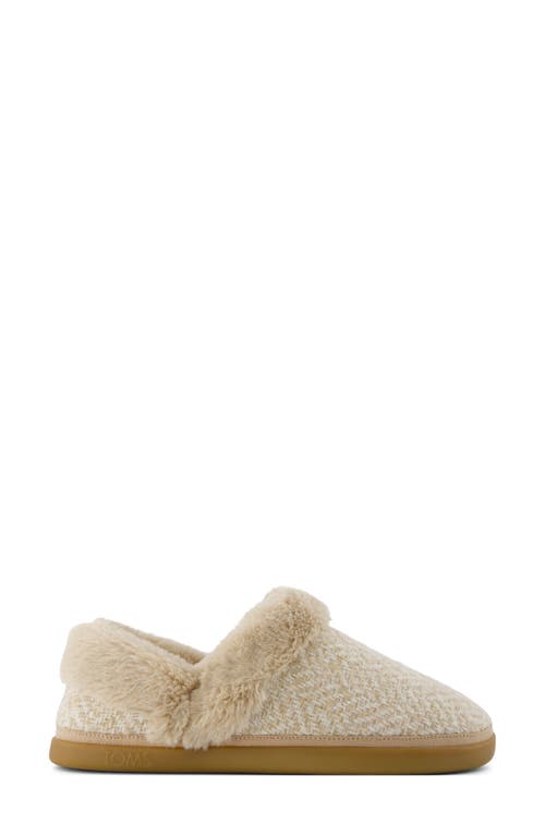 Toms Oslo Faux-fur Lined Convertible Slipper In Brown