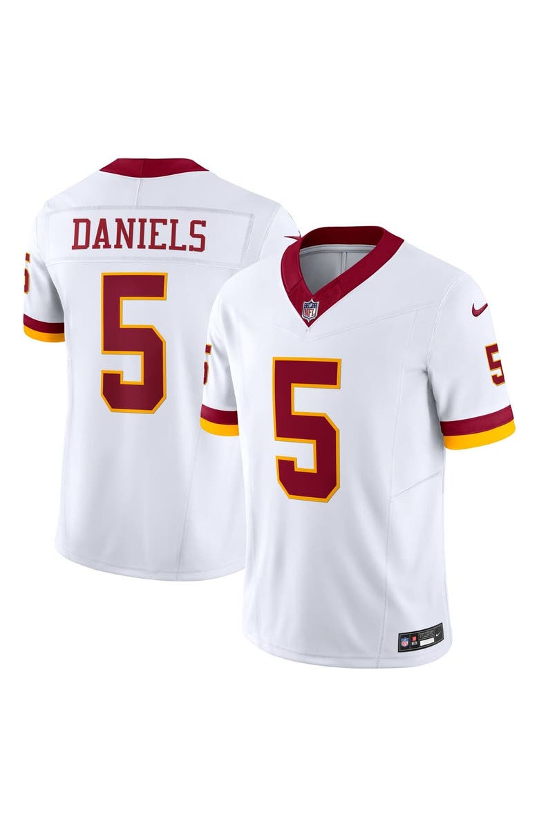 Nike Men's Nike Jayden Daniels White Washington Commanders Vapor F.U.S.E. Limited Super Bowl Era Jersey, Main, color, White