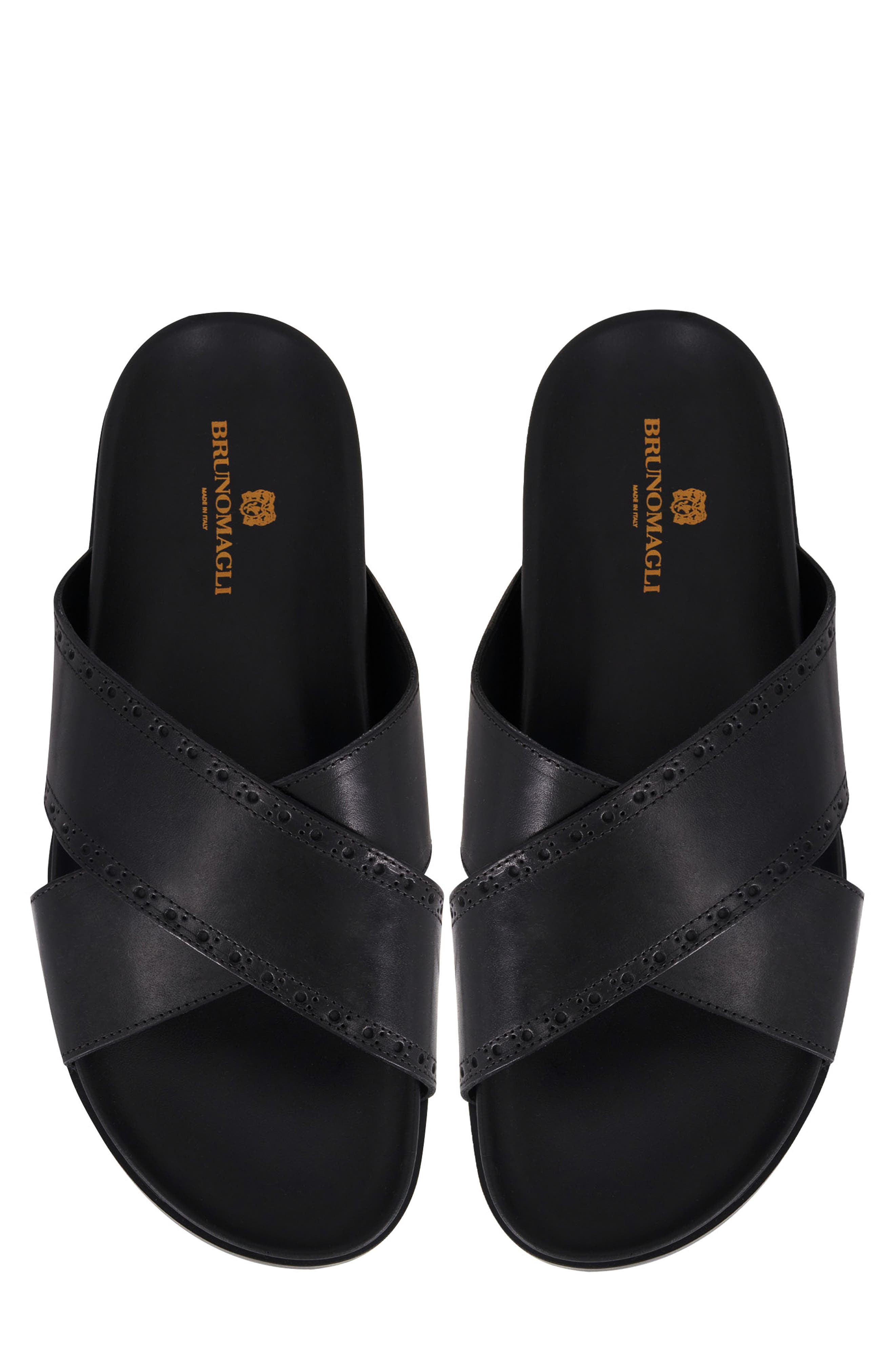 Bruno Magli Federico Sandal, Alternate, color, Black