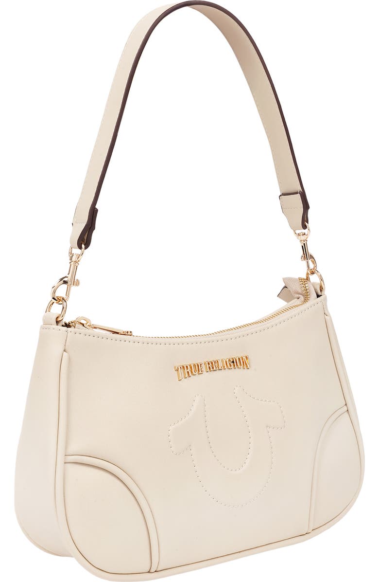 True Religion Punto Logo Shoulder Bag, Alternate, color,