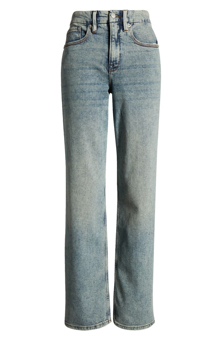 Good American Good '90s Relaxed Jeans, Alternate, color, Blue690