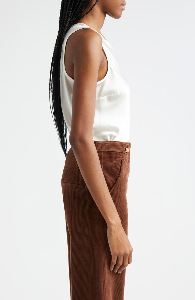 Veronica Beard Sabrina Silk Blend Tank, Alternate, color,