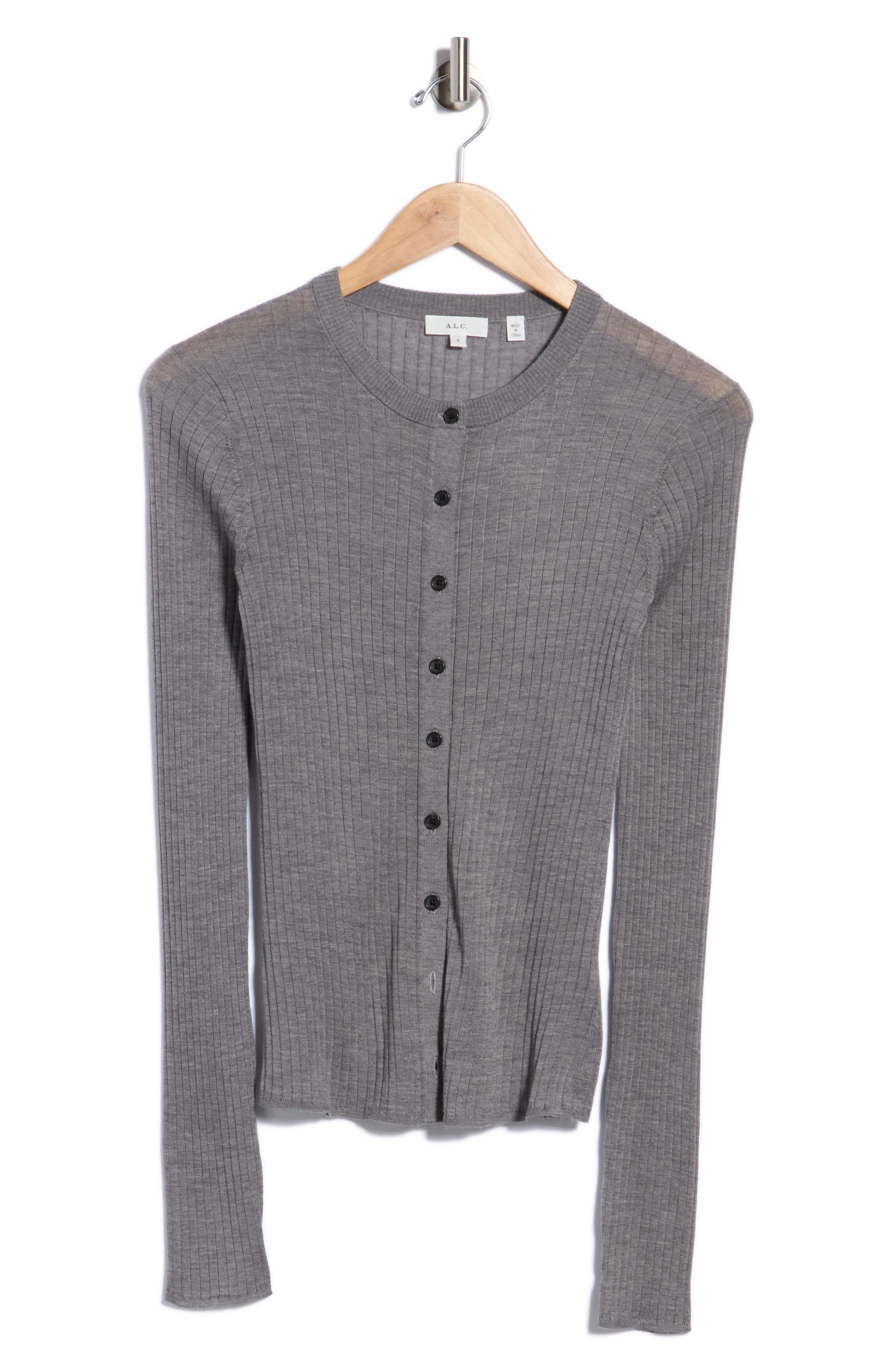 Fisher Merino Wool Cardigan