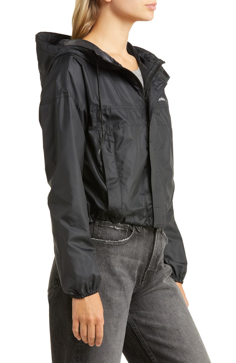 Columbia Flash Challenger<sup>™</sup> Water Resistant Crop Windbreaker Jacket, Alternate, color,