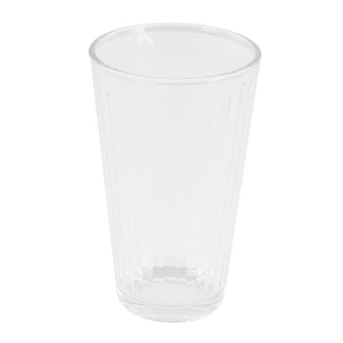 Gibson Home Moonstone 4 Piece 16 Ounce Glass Tumbler Set In Transparent