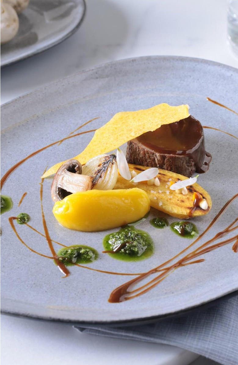 Porto Brasil Oval Dinner Plate Set of 6, Alternate, color, Dust