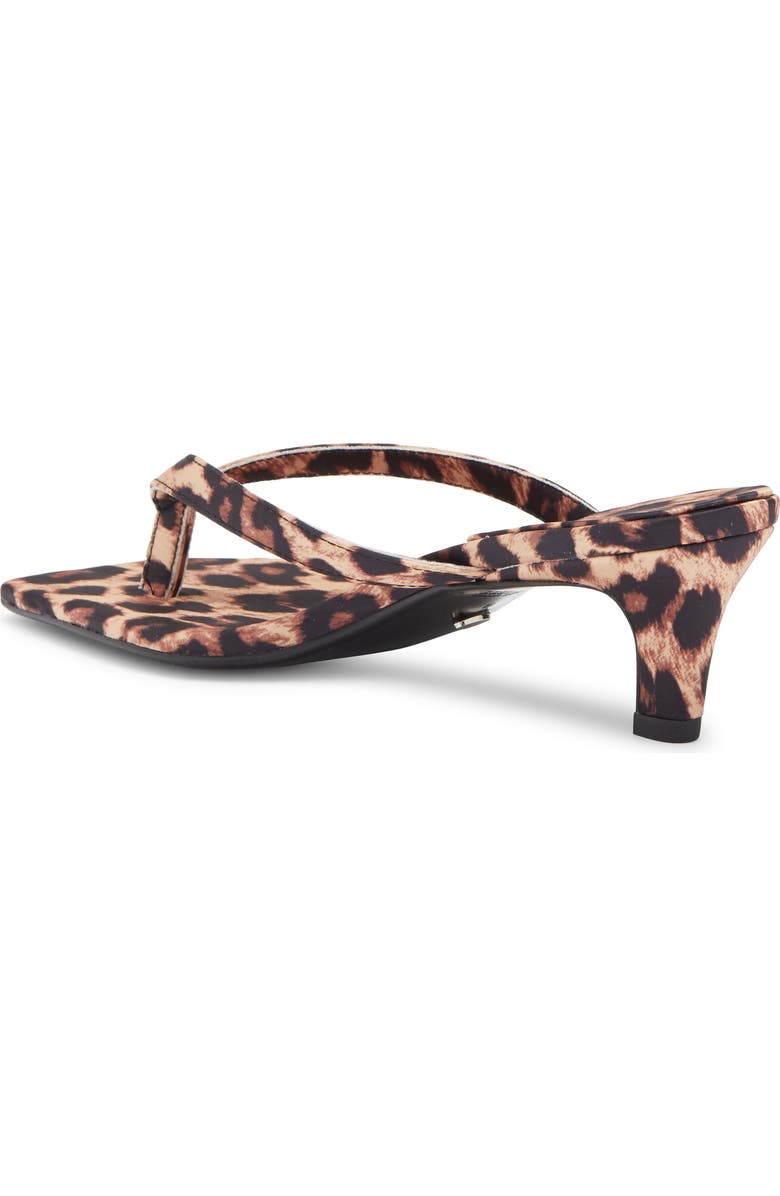 Tony Bianco Topaz Flip Flop, Alternate, color, Leopard Satin