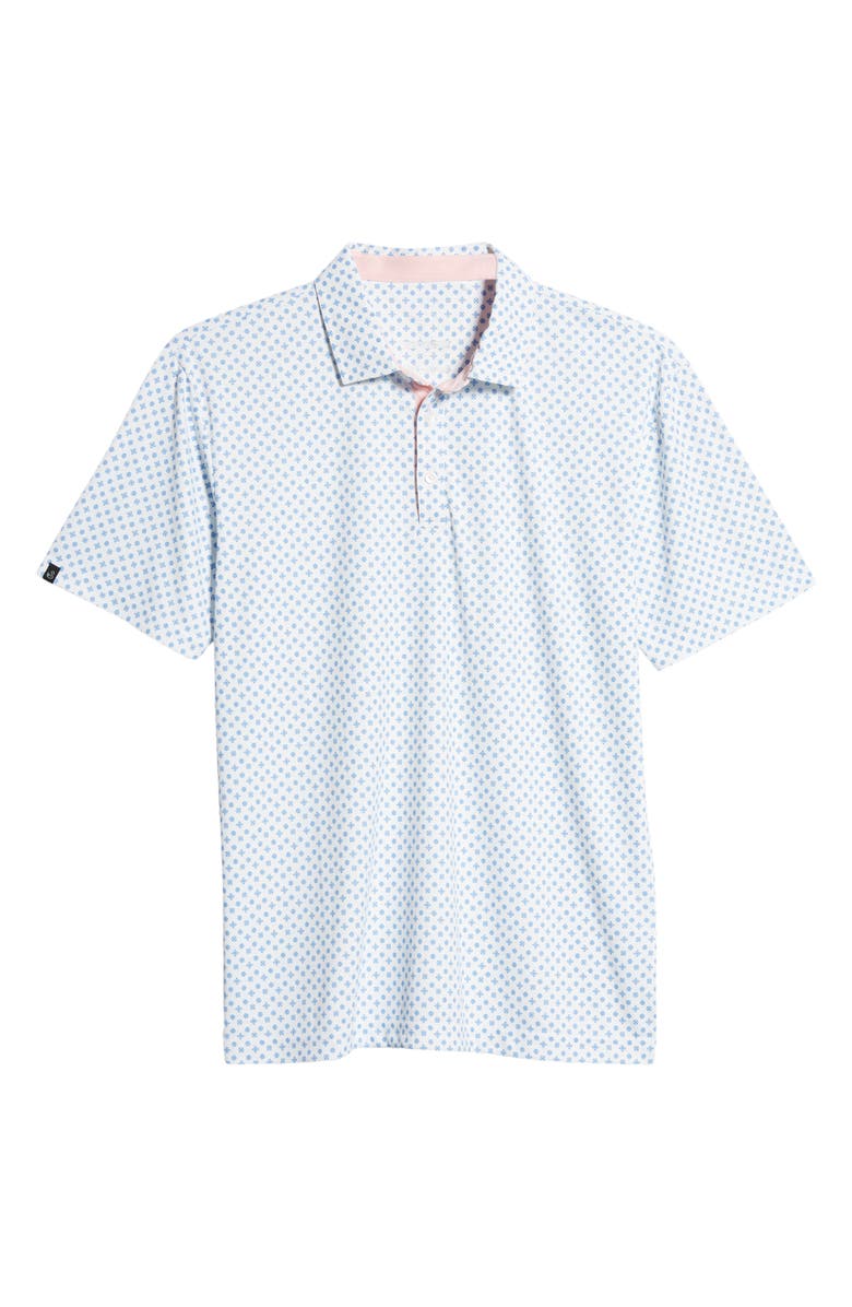 Swannies Hazelwood Modern Fit Foulard Print Performance Golf Polo, Alternate, color, 