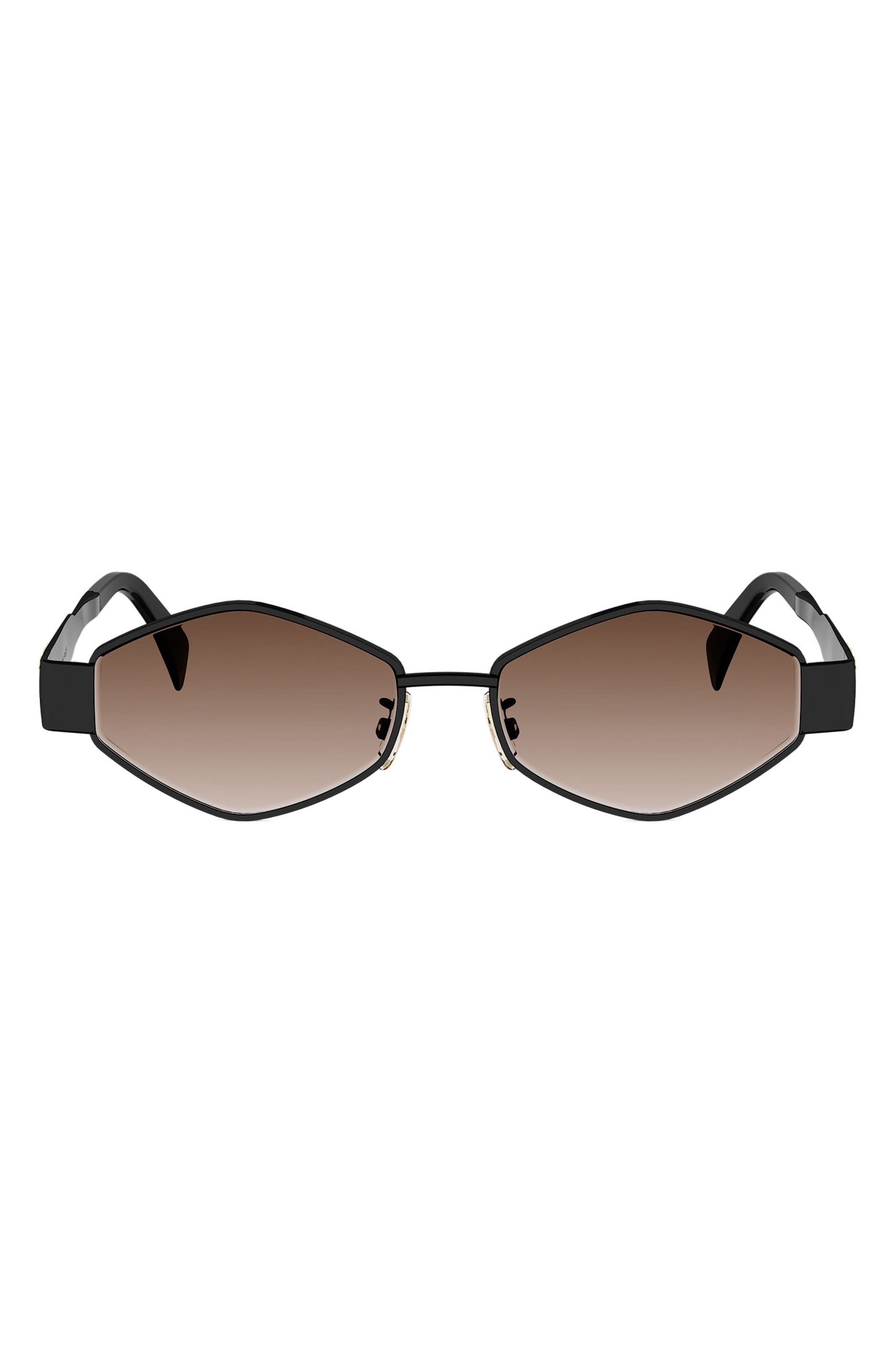 SHINY BLACK / GRADIENT BROWN