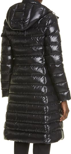 Moncler Moka Water Resistant Long Hooded Down Puffer Parka Moncler Moka Water Resistant Long Hooded Down Puffer Parka
