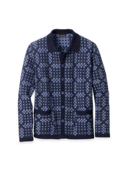Paul Fredrick Cotton Button Front Polo