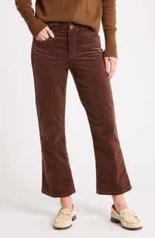 Itty Bitty Crop Corduroy Flare Pants