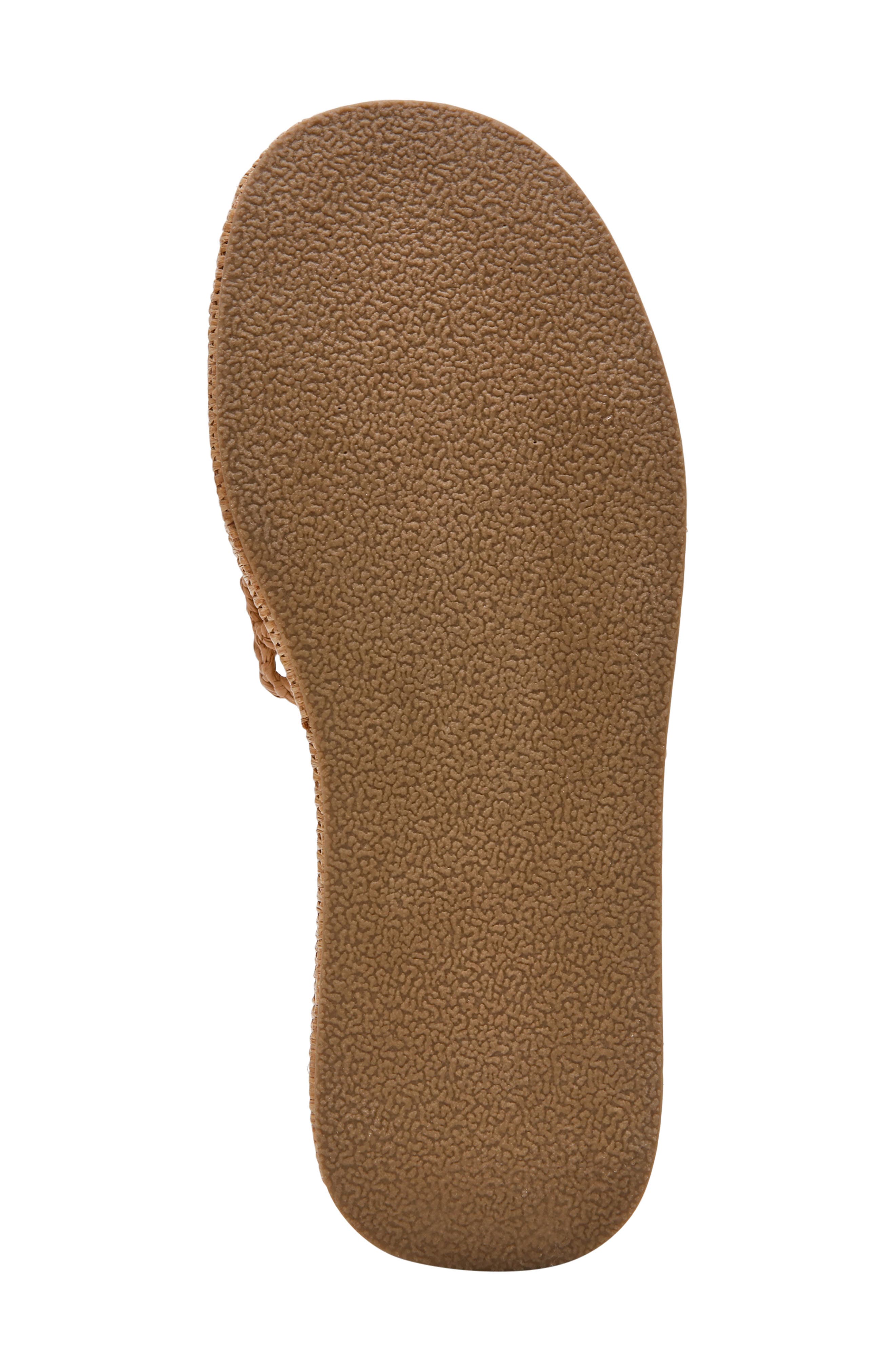 Steve Madden Brandy Platform Wedge Slide Sandal, Alternate, color, Raffia