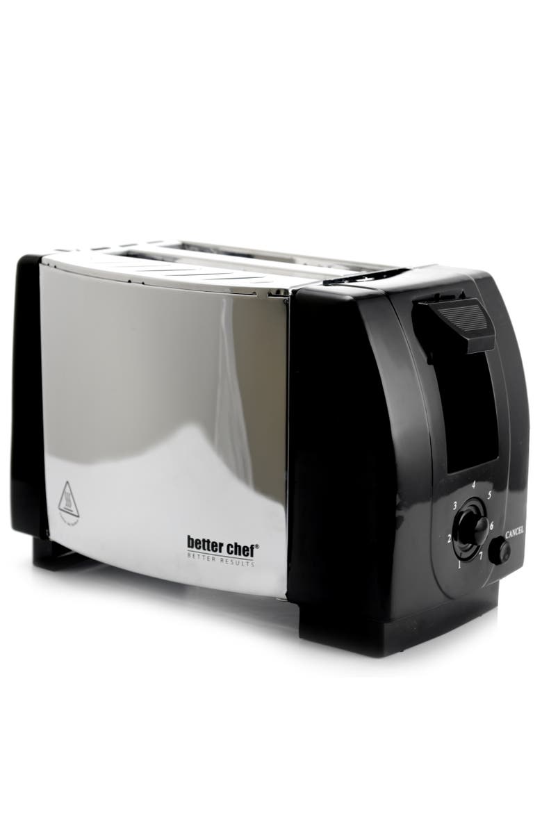 Two Slice Toaster Stainless Steel, Main, color, Silver