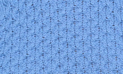 Rebecca Minkoff Palmer Cable Stitch Sleeveless Sweater In Azure