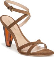 Veronica Beard Lanaya Ankle Strap Pointed Toe Sandal