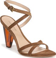 Veronica Beard Lanaya Ankle Strap Pointed Toe Sandal