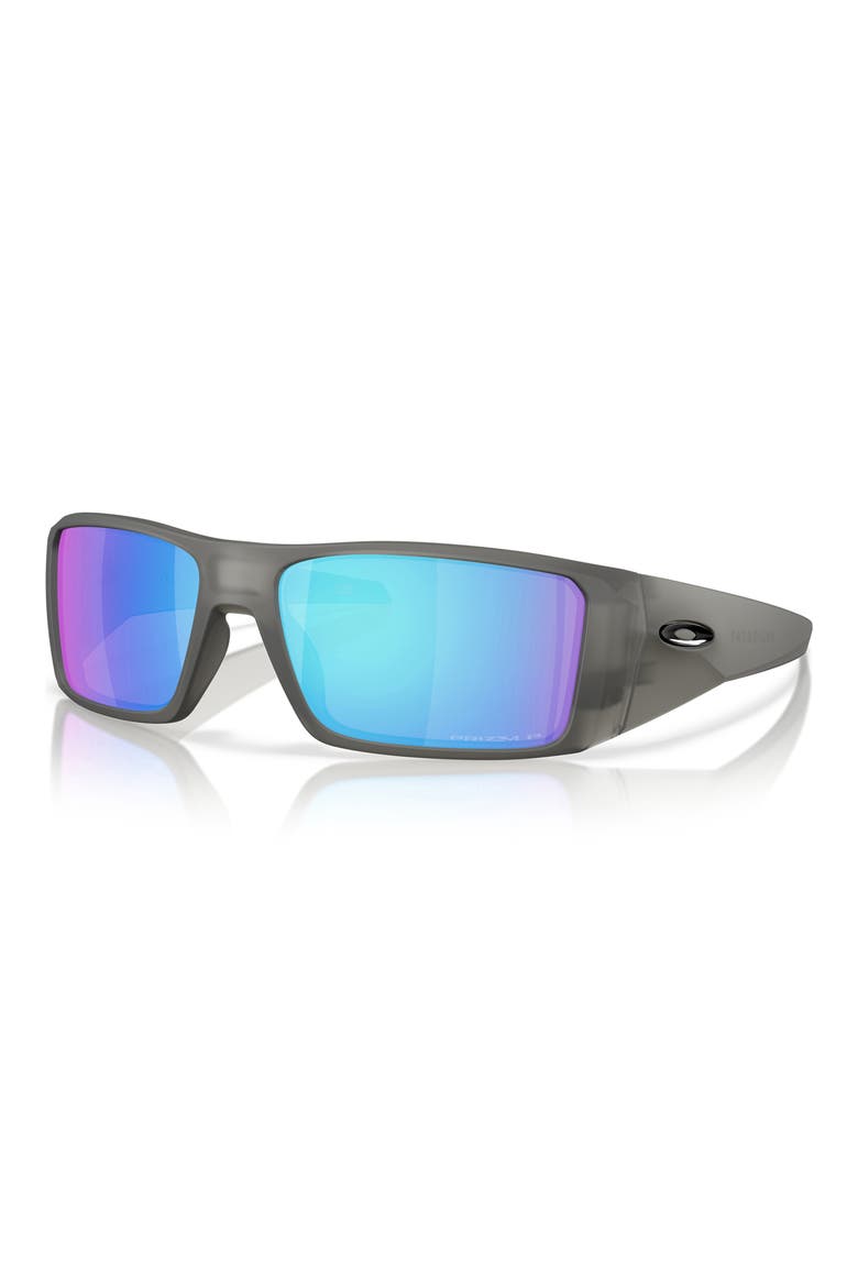 Heliostat 61mm Prizm™ Polarized Rectangular Sunglasses, Alternate, color, SAPHIRE