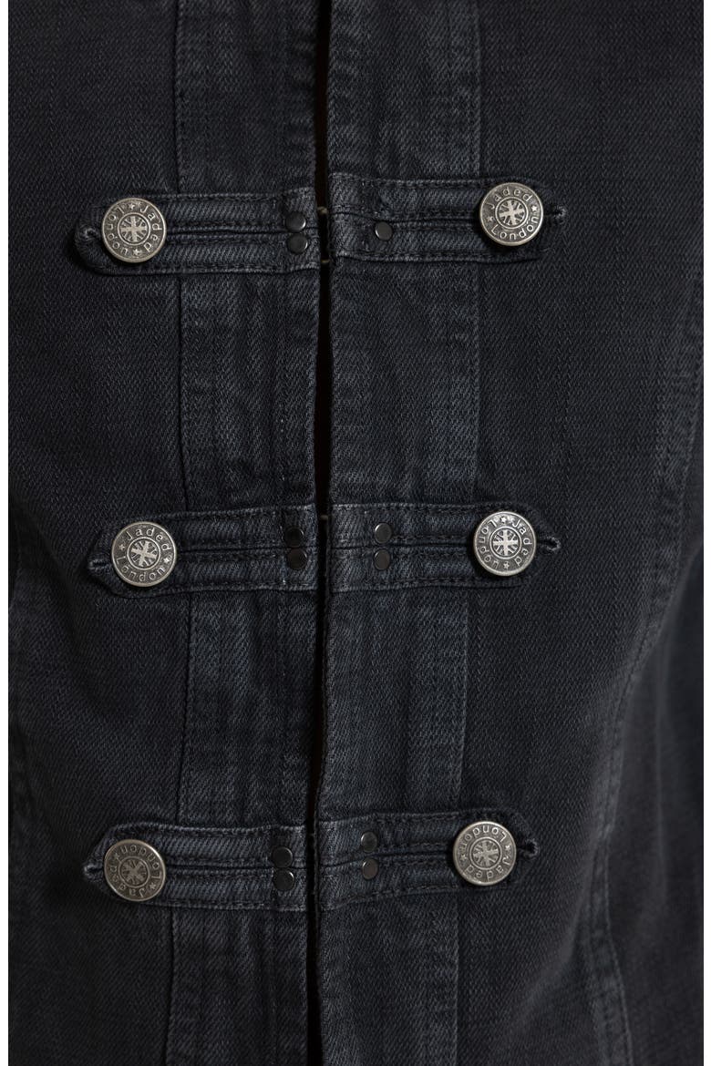 Denim Drummer Jacket, Alternate, color, BLACK