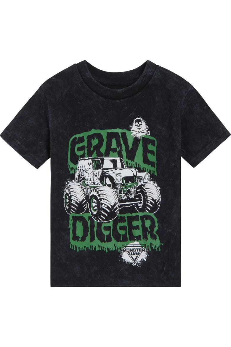 3-Pack Short Sleeve Cotton T-Shirts, Alternate, color, Grave Digger Camo Blue