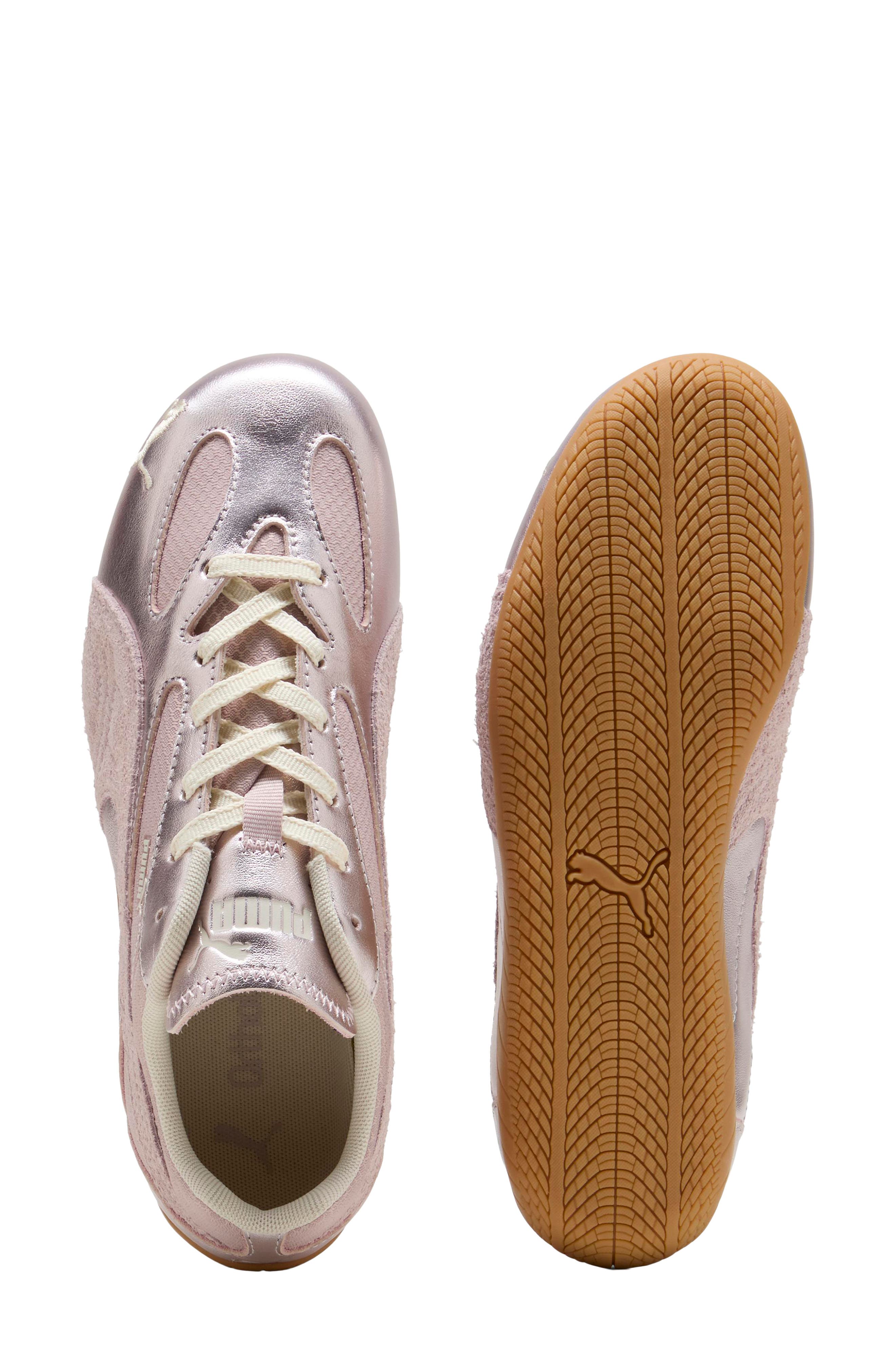 Speedcat Lou Metallic Sneaker, Alternate, color, MISTY PINK/ GUM