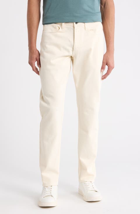 Athletic Fit Jeans (Ecru)